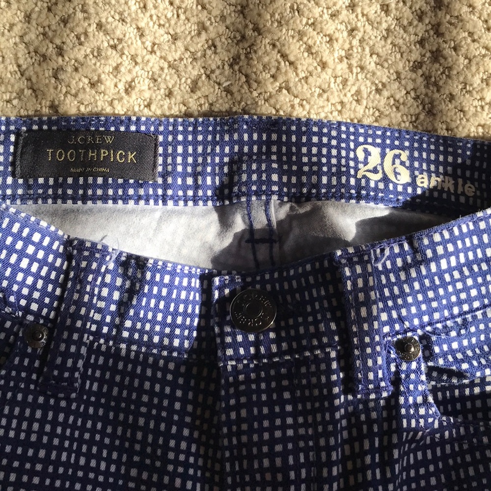 J.Crew toothpick 26 ankle